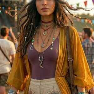 Women's Dreamlux V-Neck Thong Bodysuit w/ Lycra in Dark Jasper Purple Size M